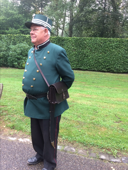 ledercreaties lederen tas voor de champetter van Bokrijk