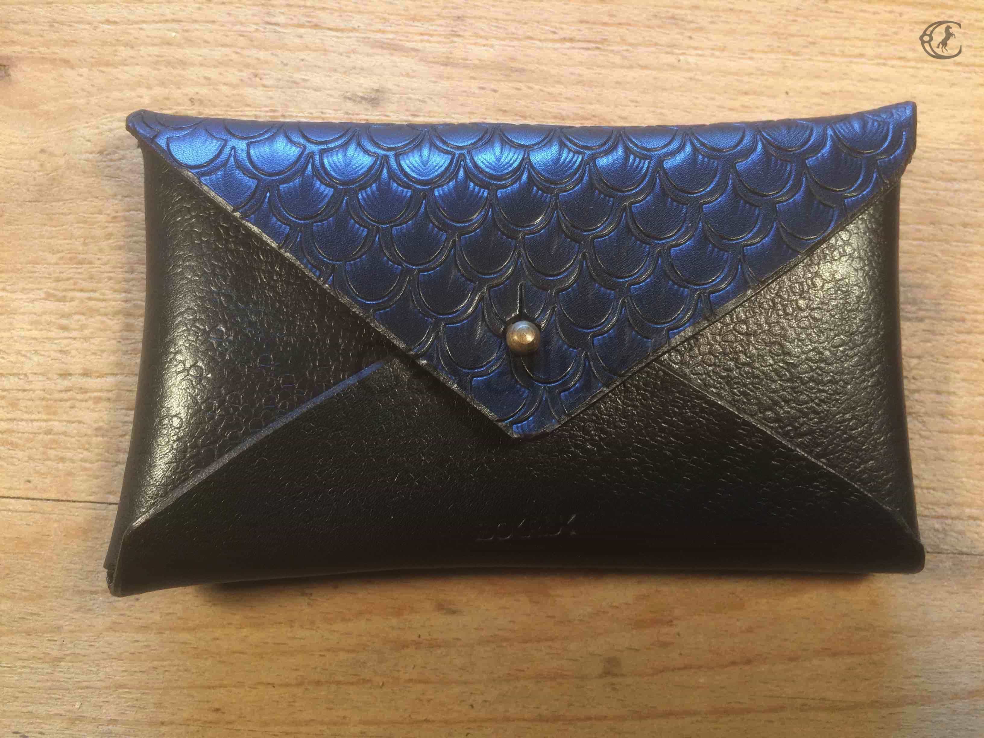 korte leder workshop lederen portefeuiile